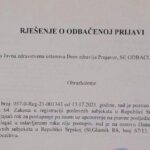 dr Bojan Subotić upisan u sudski registar kao v.d. direktora Doma zdravlja Prnjavor