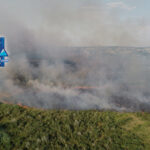 Ogroman požar zahvatio Ribnjak Prnjavor u rejonu sela Štrpci VIDEO SNIMAK IZ DRONA + FOTO