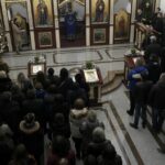 Погледајте Новогодишњи ватромет изнад Храма Св. Великомученика Георгија