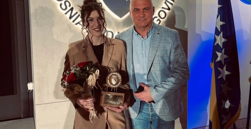 Jelena Stojanović dobitnica nagrade "Promoter sporta BiH"