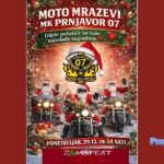 Moto Mrazevi MK Prnjavor 07 dijele paketiće najmlađima