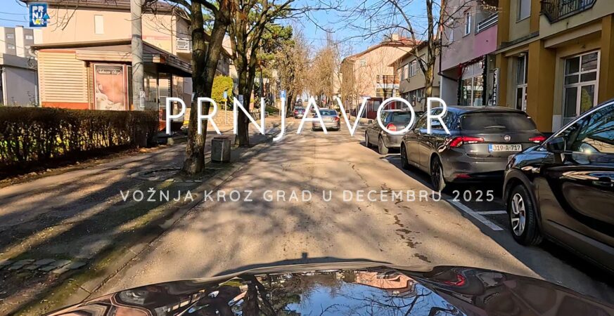 Voลพnja kroz Prnjavor โ sunฤani decembarski dan