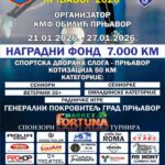 Počinje Svetosavski futsal turnir Prnjavor 2026