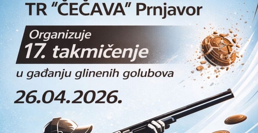 Takmiฤenje u gaฤanju glinenih golubova 26. aprila na streliลกtu Grabik Ilova
