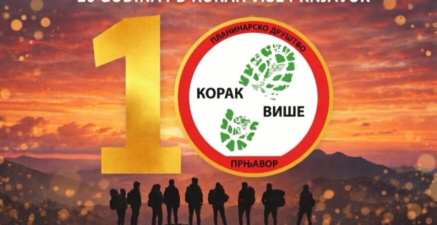 PD โKorak Viลกeโ Prnjavor organizuje planinarsku akciju โLjubiฤ 2026 โ 10. roฤendanโ