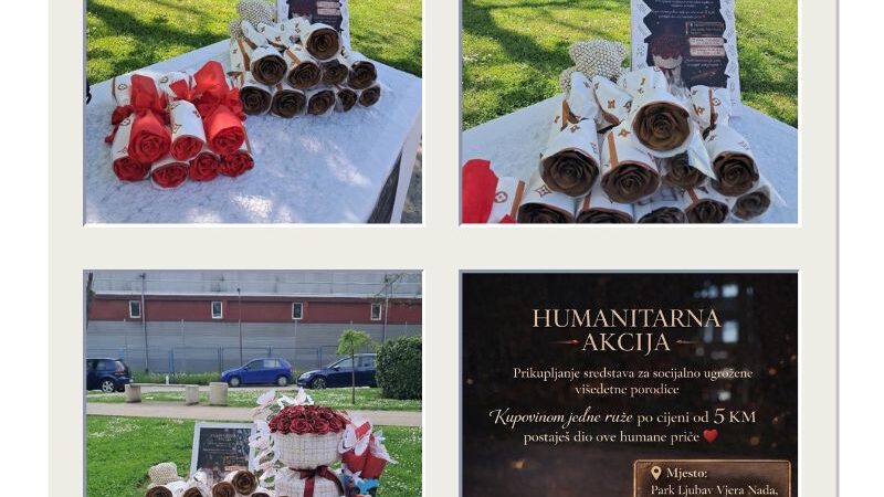 Humanitarna akcija u Prnjavoru: Prikupljeno 750 KM za socijalno ugroลพene viลกeฤlane porodice