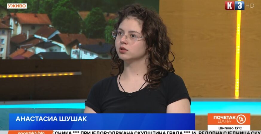 Mlada slikarka Anastasija ล uลกak iz Prnjavora: Odliฤan ฤak i veliki talenat โ Poฤetak dana TV K3