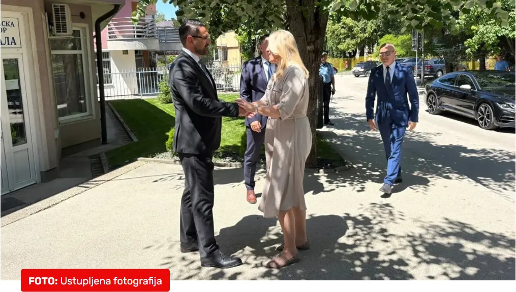 Cvijanović u Prnjavoru, sastanak sa rukovodstvom grada