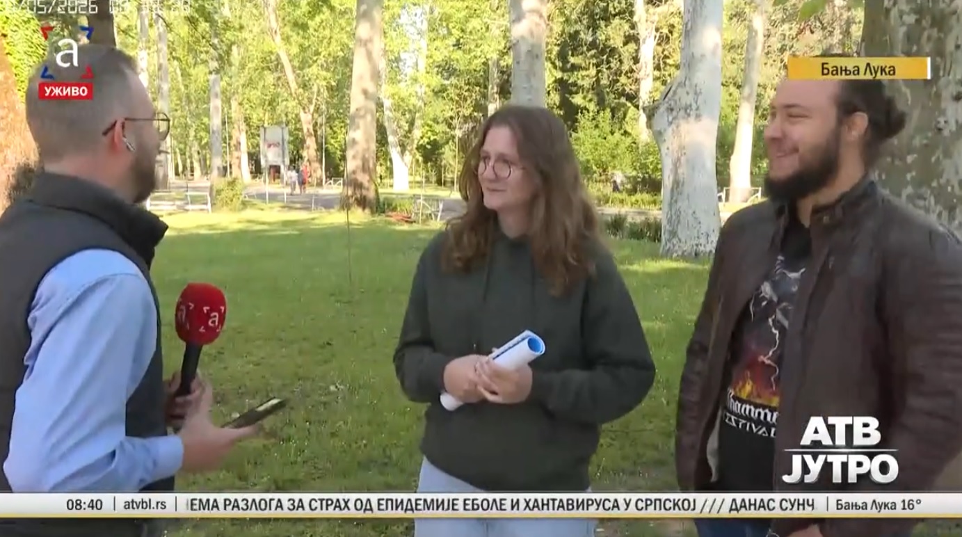 Razgovor sa članovima benda ‘Deminutiv’, Katarinom Ćelić i Markom Marčetom Prilog ATV