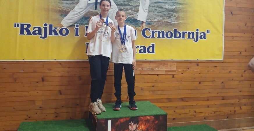 ฤetiri medalje za brata i sestru Joviฤ na turniru u Novom Gradu