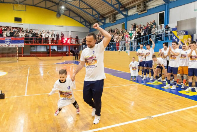 Kljuniฤ doveo juniore Obiliฤa do titule: Juniorska liga je neลกto najbolje ลกto se desilo bh. futsalu