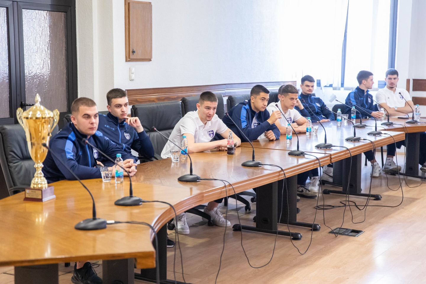 Gradonačelnik Prnjavora upriličio prijem za juniore KMF „Obilić“ (FOTO)