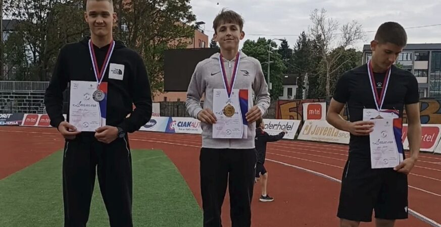 Zlato i bronza za mlade atletiฤare iz Prnjavora na Malim olimpijskim igrama