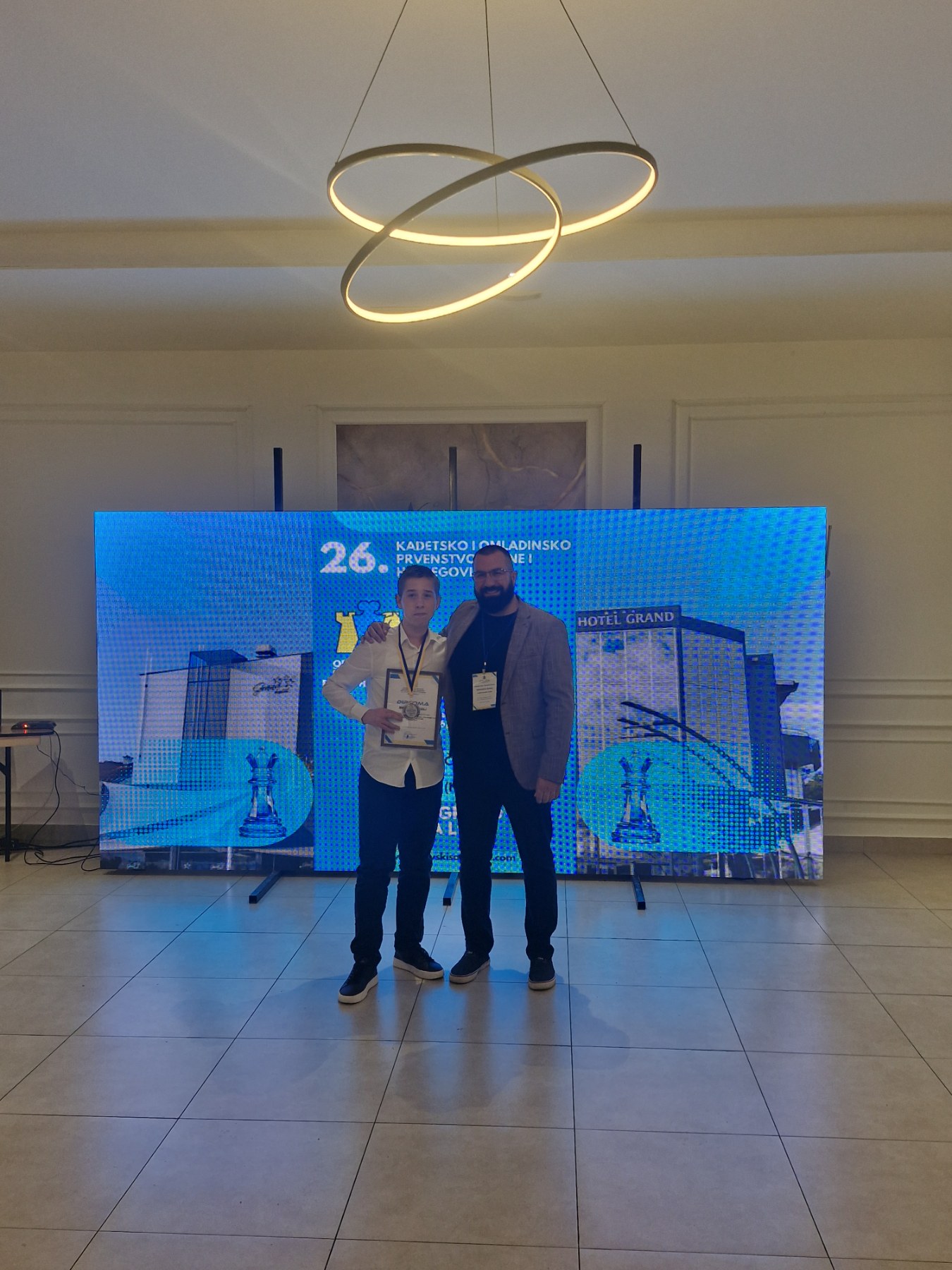 Prnjavorčanin Nikola Sibinčić vicešampion Bosne i Hercegovine u šahu