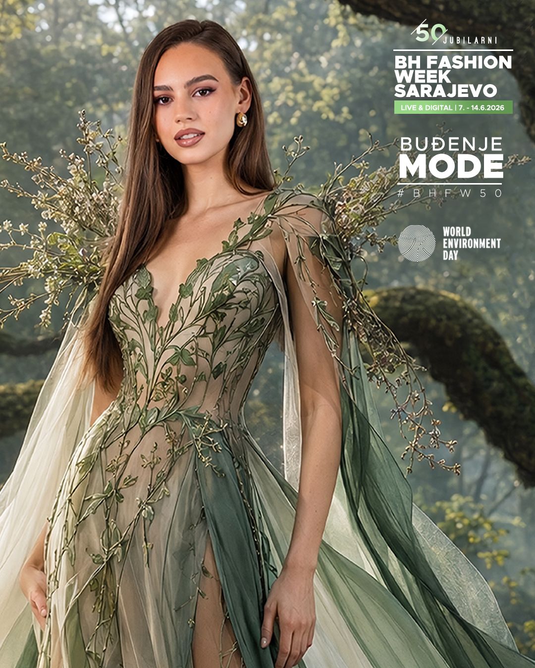 Modna dizajnerica iz Prnjavora Jovana Milijaš predstavlja brend M'Aurelis na jubilarnom BH Fashion Week Sarajevo