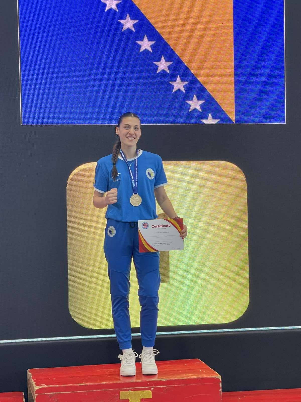 Jelena Stojanović osvojila titulu prvaka Balkana i obradovala Prnjavor