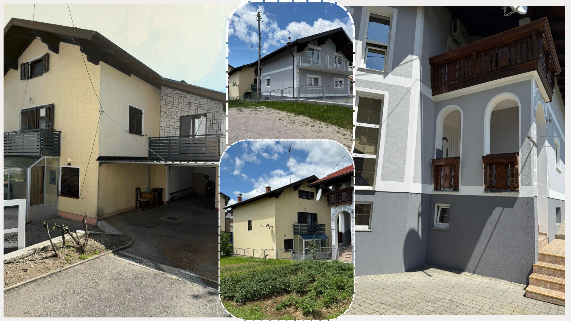 Na prodaju imanje sa dvije kuće – plac 590 m², kompletno uređeno i useljivo