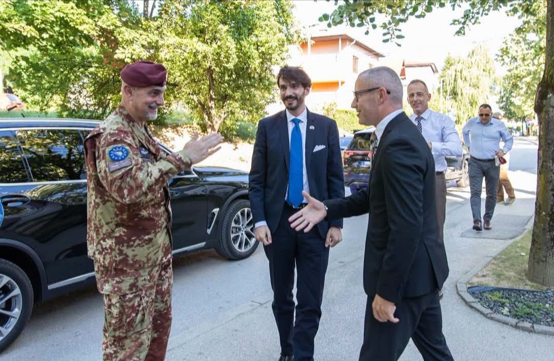 Tomaš razgovarao sa komandantom EUFOR-a i zamjenikom ambasadora Italije u BiH