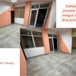 Izdaje se poslovni prostor u Prnjavoru – moguć zakup 50 m² ili dva prostora po 25 m²