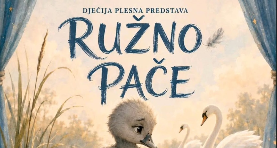 Dječija plesna predstava „Ružno pače“ sutra u Centru za kulturu i turizam