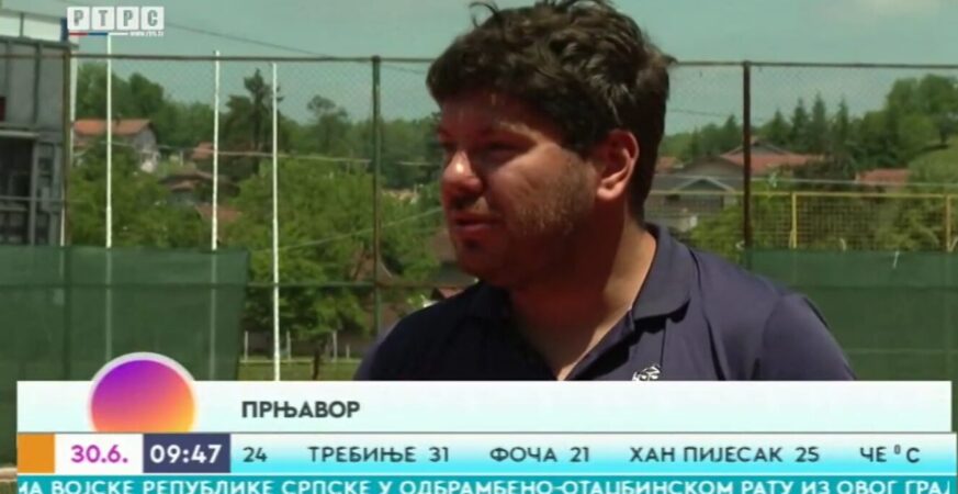 Besplatna ลกkola tenisa u Prnjavoru; Prijave poฤinju 1. jula Prilog RTRS