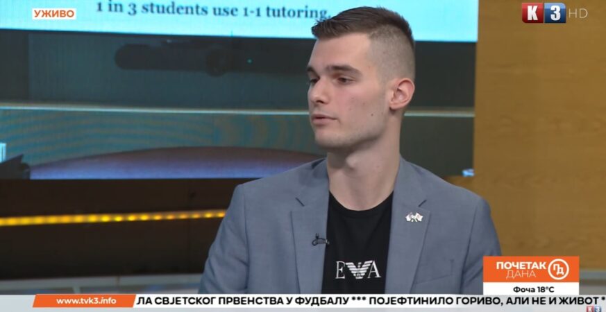 Teo Milankoviฤ – od Prnjavora do New Yorka: Predstavio platformu Uฤim.Online โ Poฤetak dana TV K3