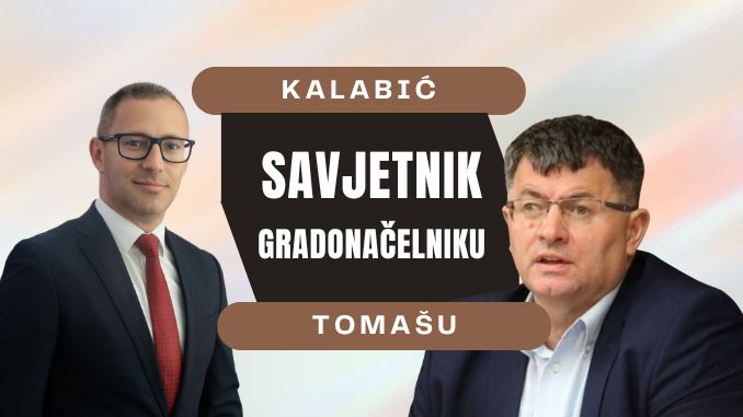 Kalabić jedini savjetnik gradonačelnika Prnjavora Darka Tomaša