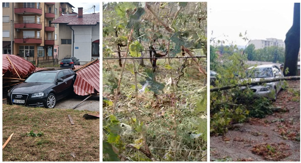 Velika šteta od oluje u Prnjavoru: Prikupljaju se zahtjevi za procjenu