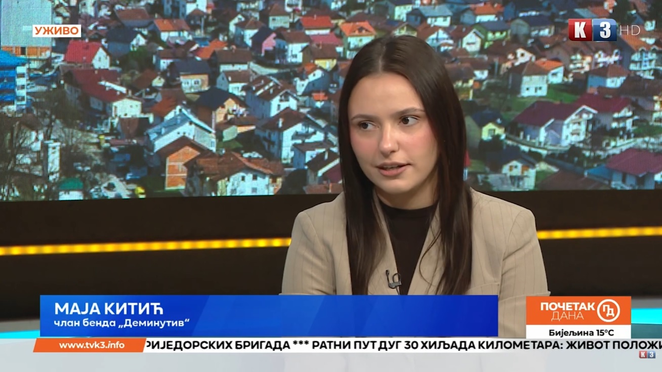 Bend “Deminutiv” predstavlja svoj prvi album “Dvanaest” 1(2) – Početak dana TV K3