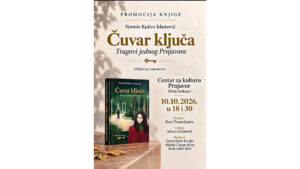 Promocija knjige „Čuvar ključa – Tragovi jednog Prnjavora“ 10. oktobra u Domu kulture