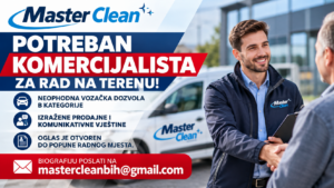 Oglas za posao: Potreban komercijalista za rad na terenu